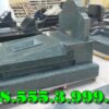 Mộ đá granite nguyên khối tại cà mau