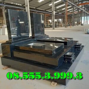 Mộ đá granite nguyên khối tại an giang