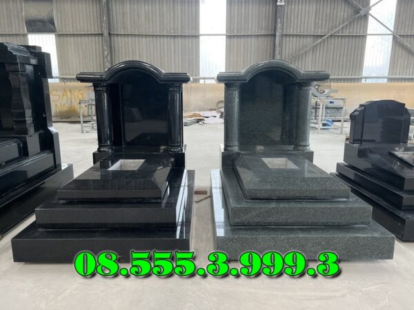 Mộ đá granite nguyên khối tại bình dương