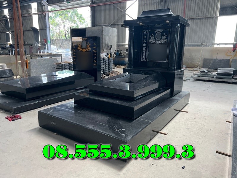 Mộ đá granite nguyên khối tại bình dương