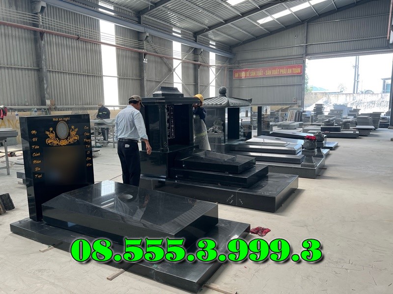 Mộ đá granite nguyên khối tại đồng nai