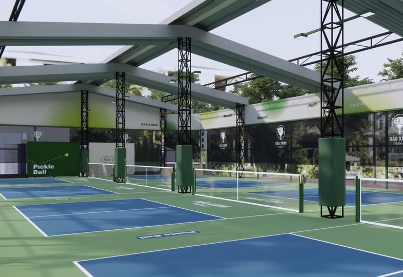 Sân Pickleball Đảo Xanh