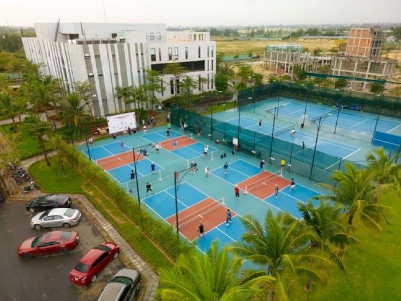 Sân Pickleball tại khu đô thị La Queenara Hội An