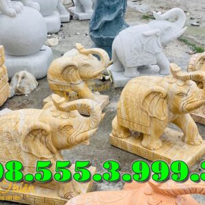 TƯỢNG VOI ĐÁ BÁN TẠI AN GIANG VOI ĐÁ PHONG THUỶ