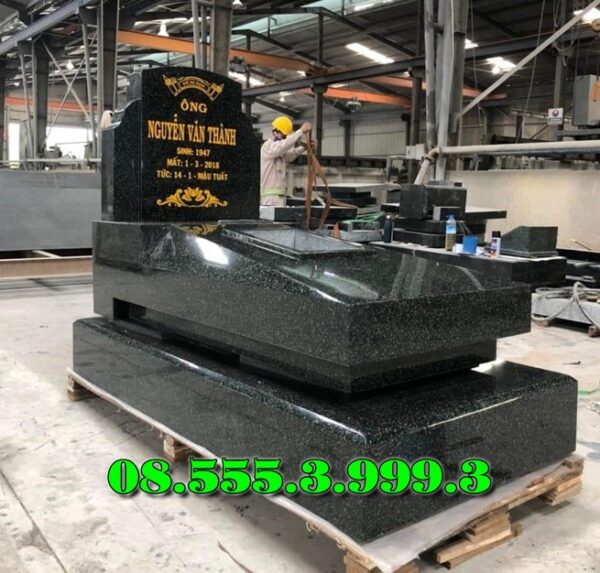 Mộ đá granite nguyên khối tại TP HỒ CHÍ MINH