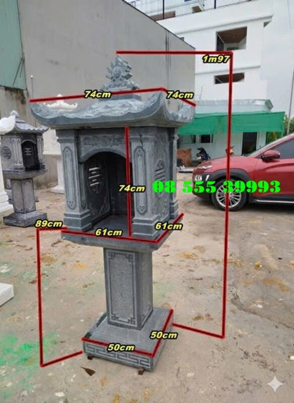 LÀM BÀN THỜ ÔNG THIÊN BẰNG ĐÁ