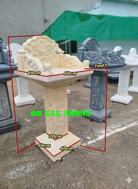 BẠC LIÊU - CƠ SỞ LÀM BÀN THỜ ÔNG THIÊN ĐÁ