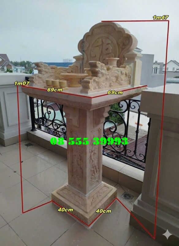 đồ thờ đá