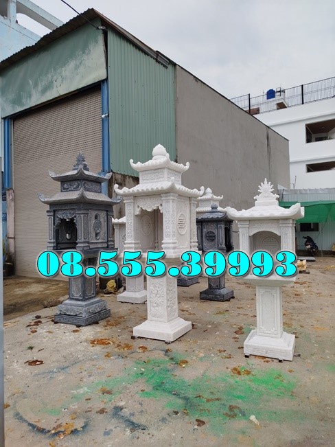 cây hương thờ thần linh đá nguyên khối tại bình phước