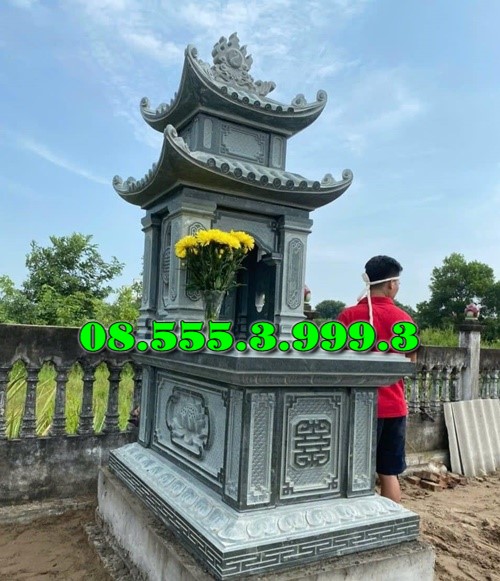 làm mộ đá khối tại bạc liêu