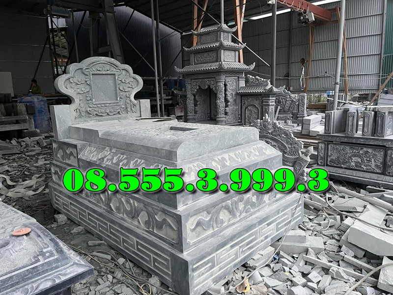 mộ đá khối tại an giang