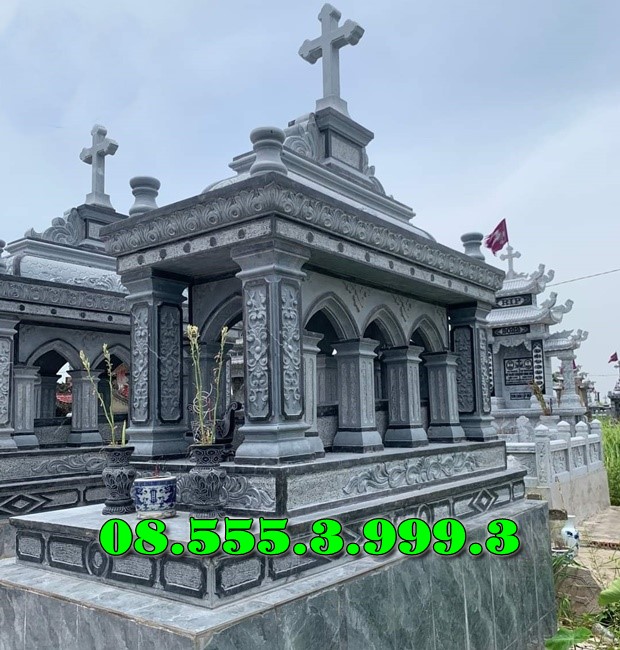 MỘ ĐÁ CÔNG GIÁO GIA ĐÌNH ĐẸP TẠI AN GIANG