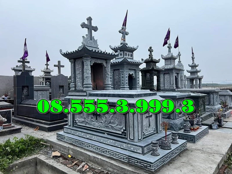 MỘ ĐÁ CÔNG GIÁO GIA ĐÌNH ĐẸP TẠI LÂM ĐỒNG