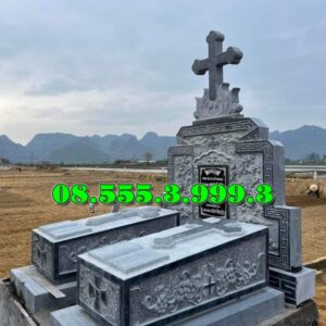 MỘ ĐÁ CÔNG GIÁO GIA ĐÌNH ĐẸP TẠI TIỀN GIANG