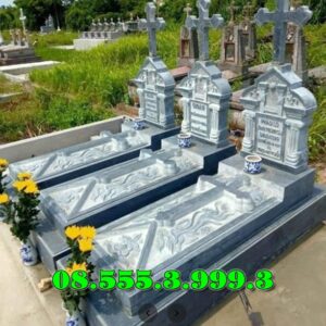 MỘ ĐÁ CÔNG GIÁO GIA ĐÌNH ĐẸP TẠI TRÀ VINH