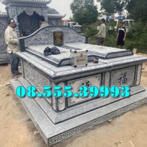 Mẫu mộ đá tự nhiên đẹp bán tại Long An