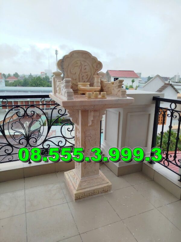 Bàn Thờ Thần Linh Bằng Đá Tại Bình Dương