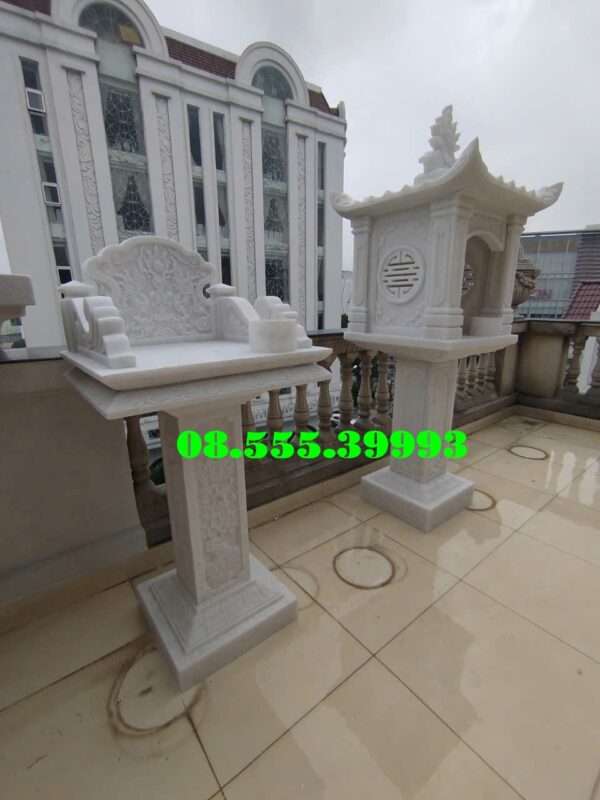 Bàn Thờ Thần Linh Ngoài Trời Bằng Đá Tại Kiên Giang