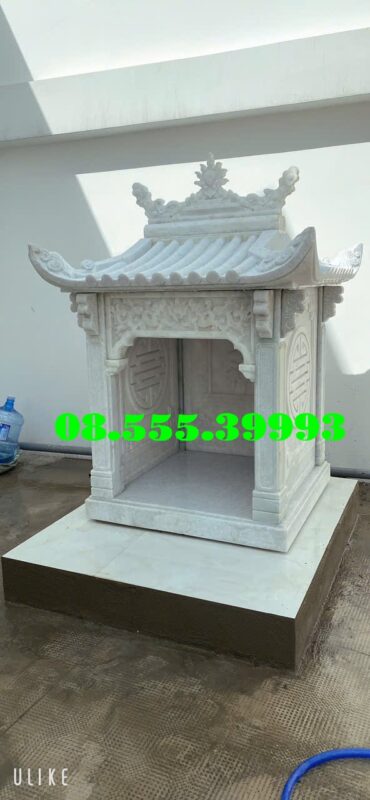 Bàn Thờ Thần Linh Ngoài Trời Bằng Đá Tại Long An