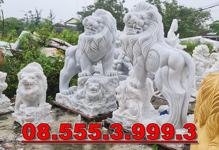 Tượng Sư Tử Đá Mỹ Nghệ Cao Cấp