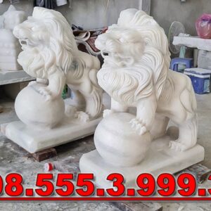 Bán Tượng Sư Tử Bằng Đá Đẹp Tại Vũng Tàu